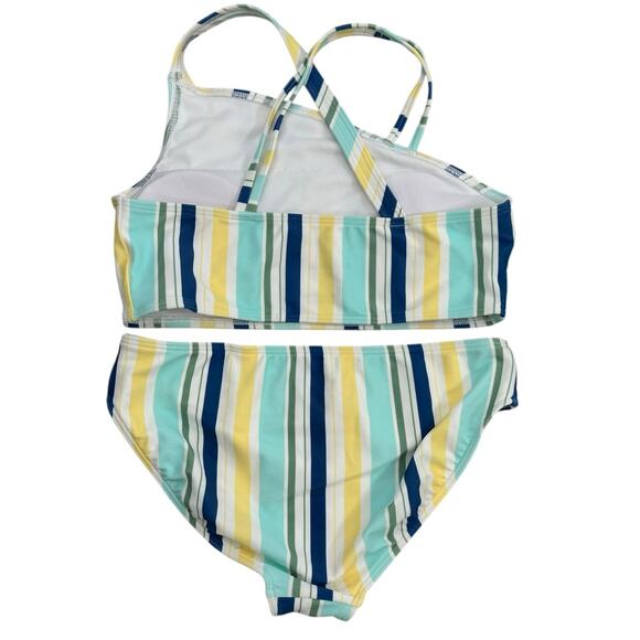ABERCROMBIE KIDS GIRLS STRIPED BIKINI 13/14 - Picture 5 of 6
